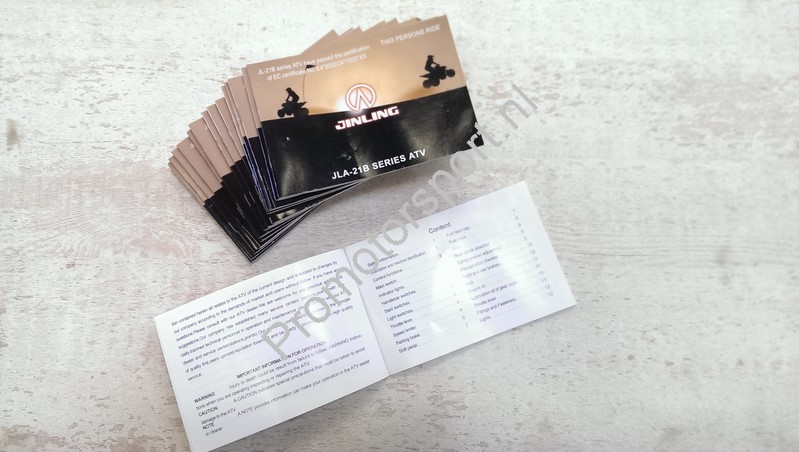 Instructieboekje JLA21B